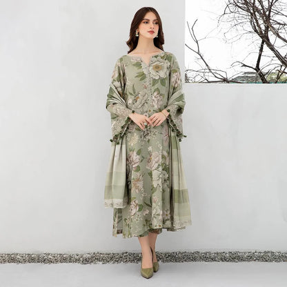 WDR-105 | Lawn Cotton Dress