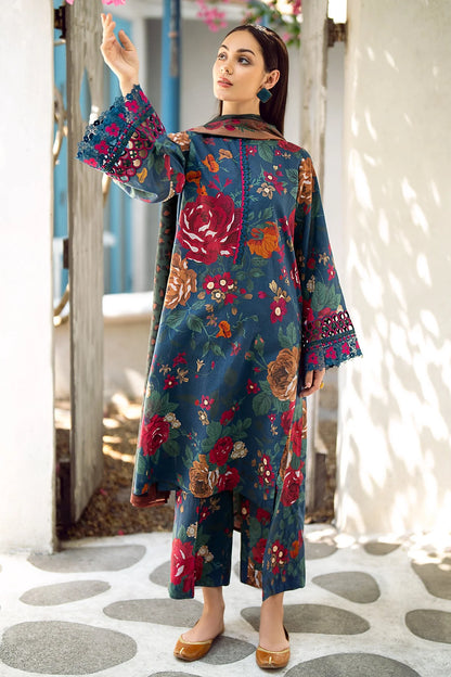WDR-106| Lawn Cotton Dress