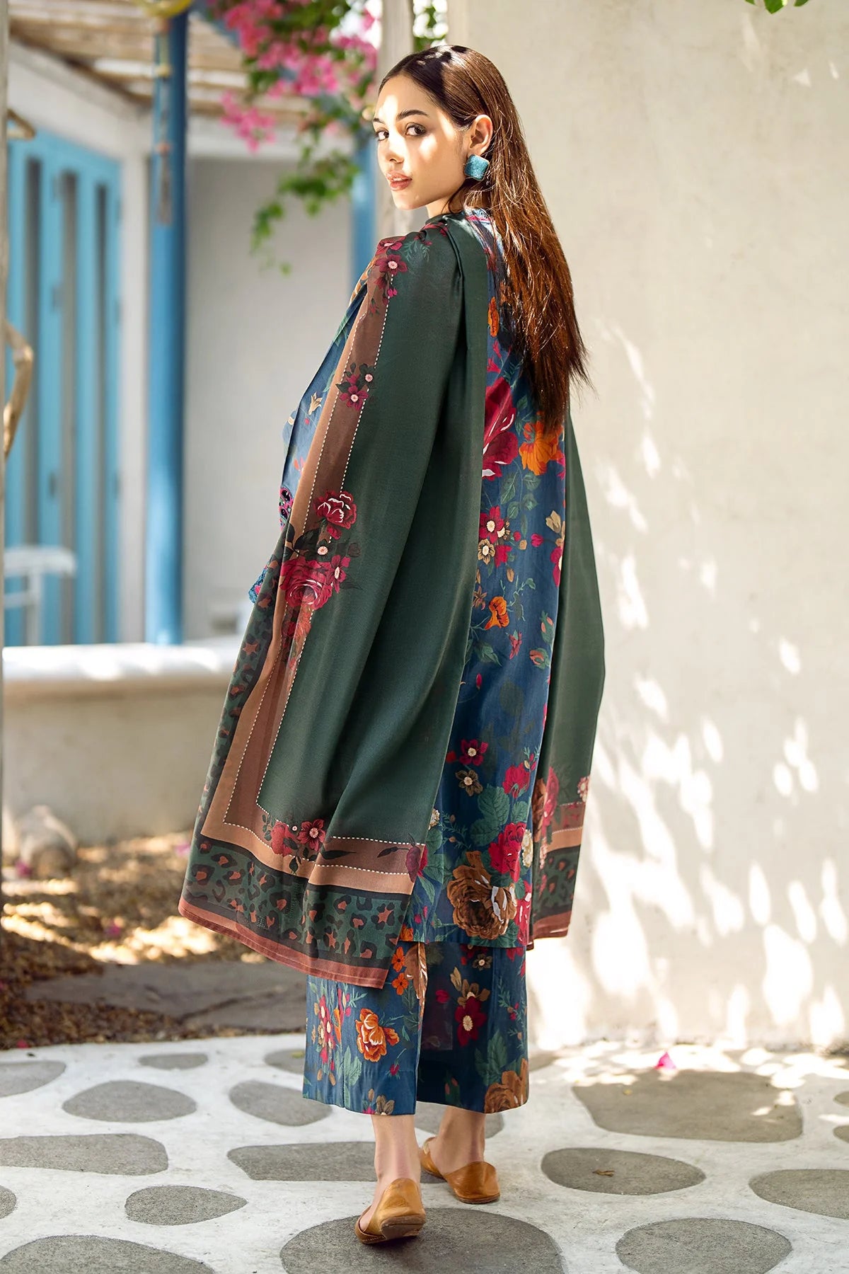 WDR-106| Lawn Cotton Dress