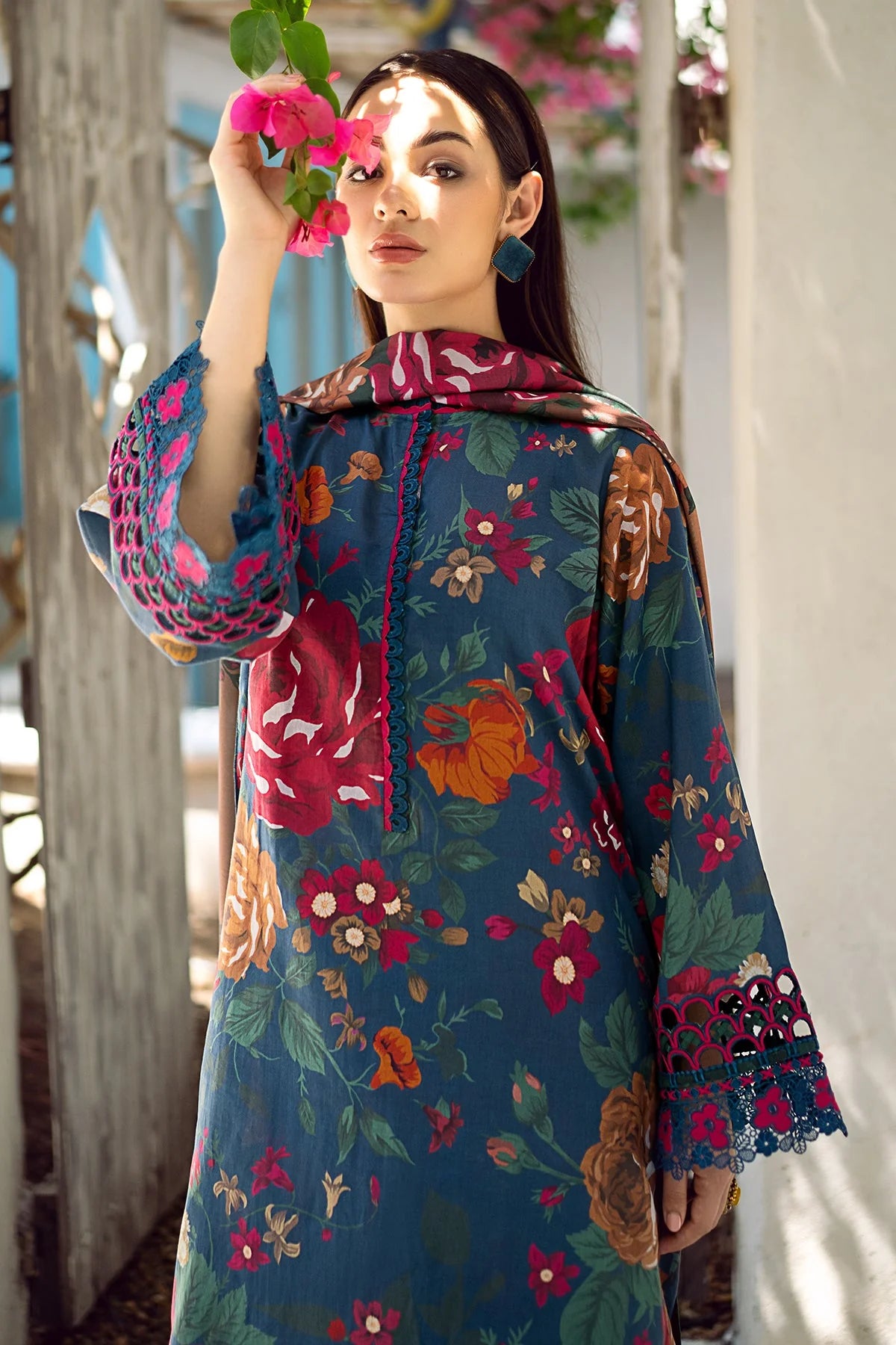 WDR-106| Lawn Cotton Dress