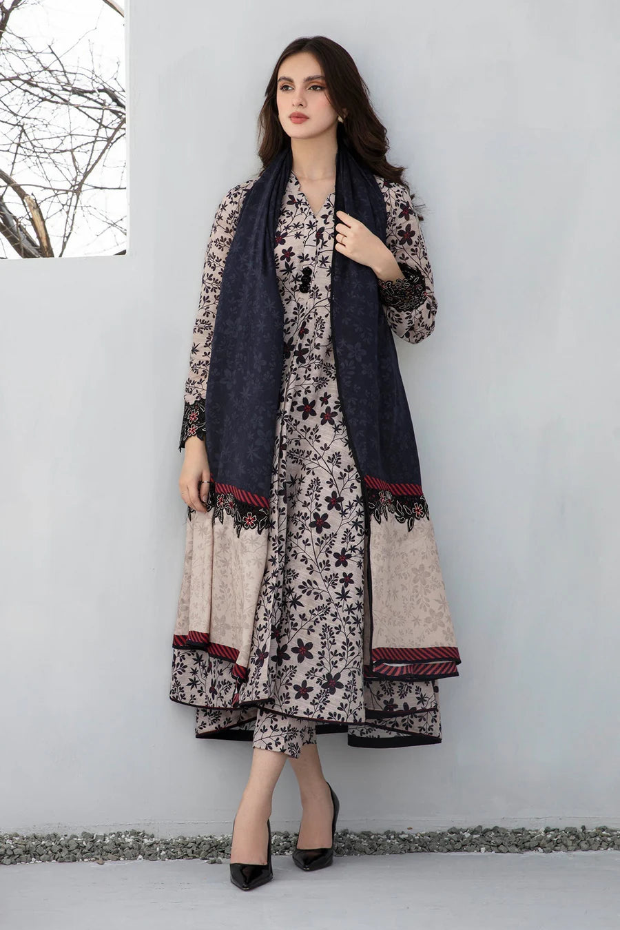 WDR-109 | Lawn Cotton Dress