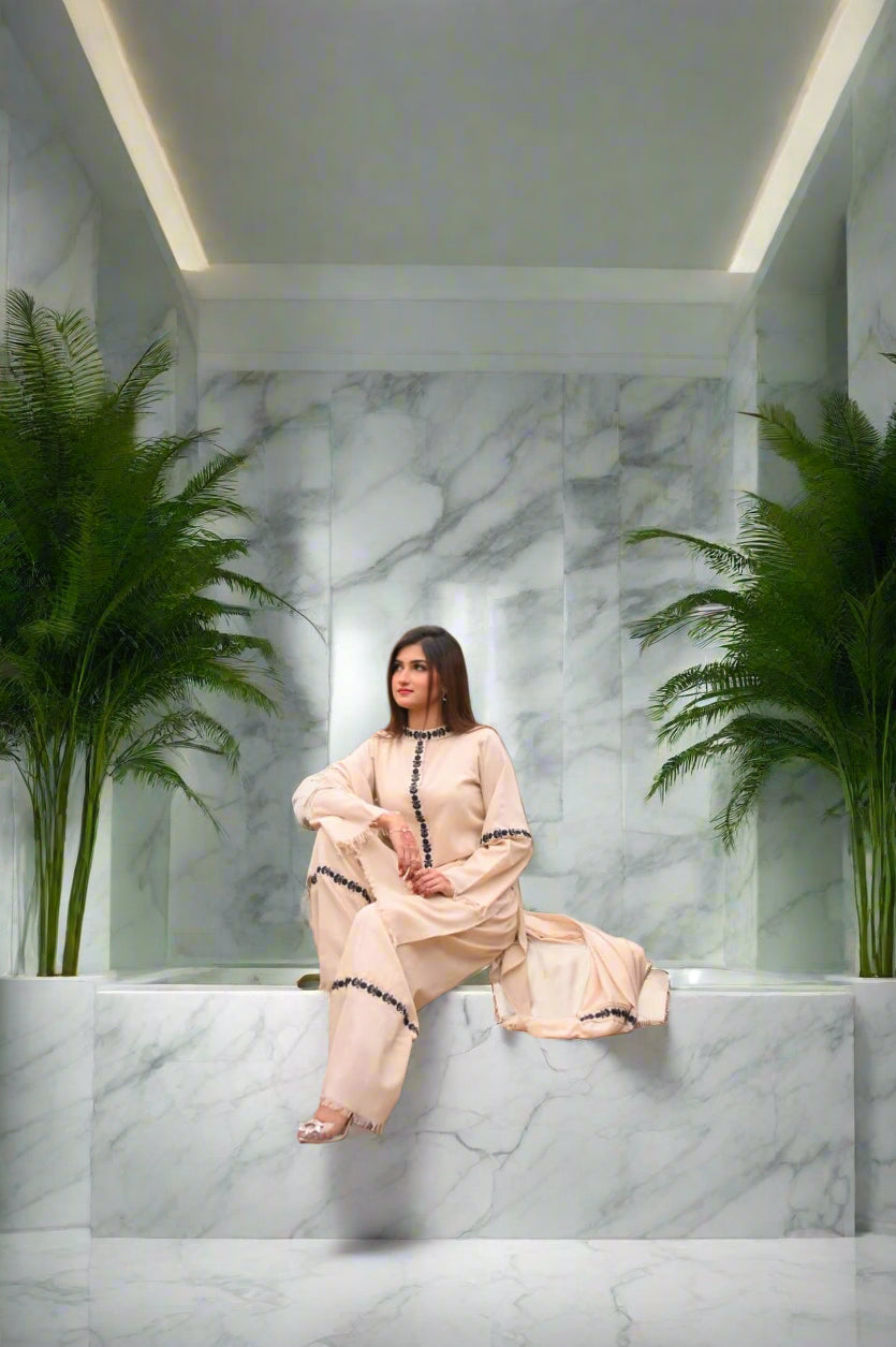 Luxury Wincette Wool Suit - WDR-99